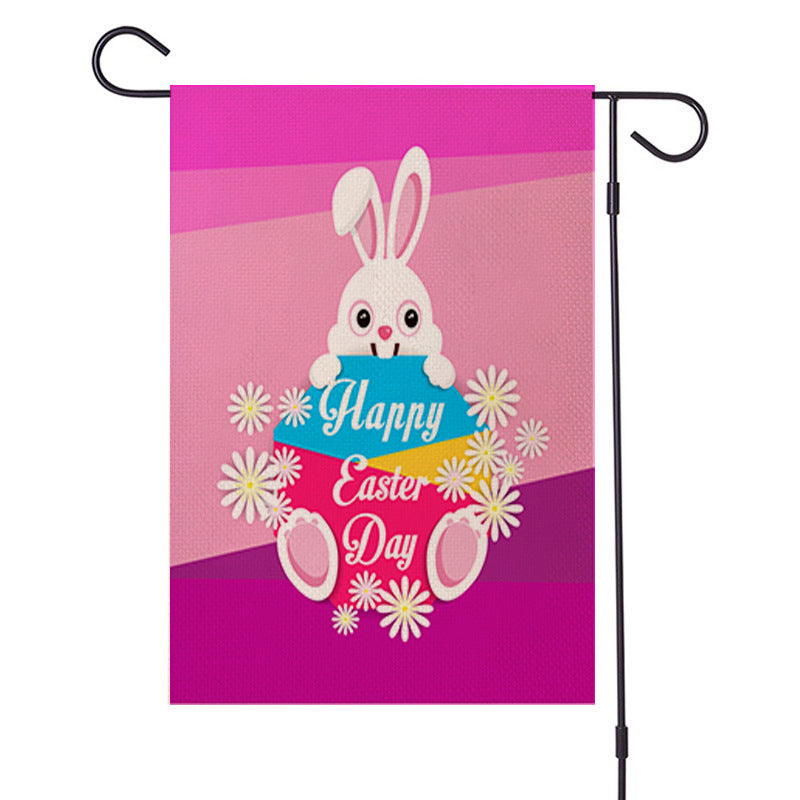 Easter Garden Flag
