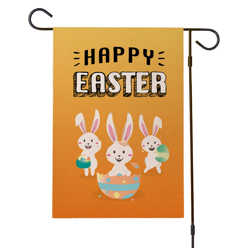 Easter Garden Flag
