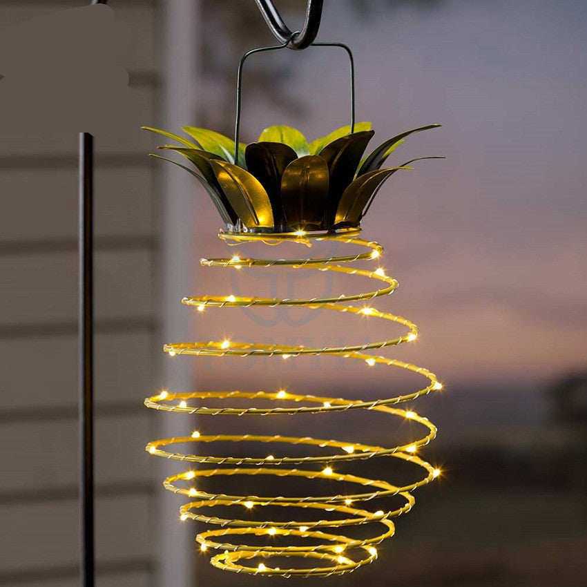 Garden Pineapple Solar Lights
