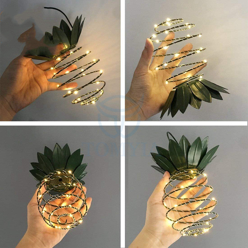 Garden Pineapple Solar Lights