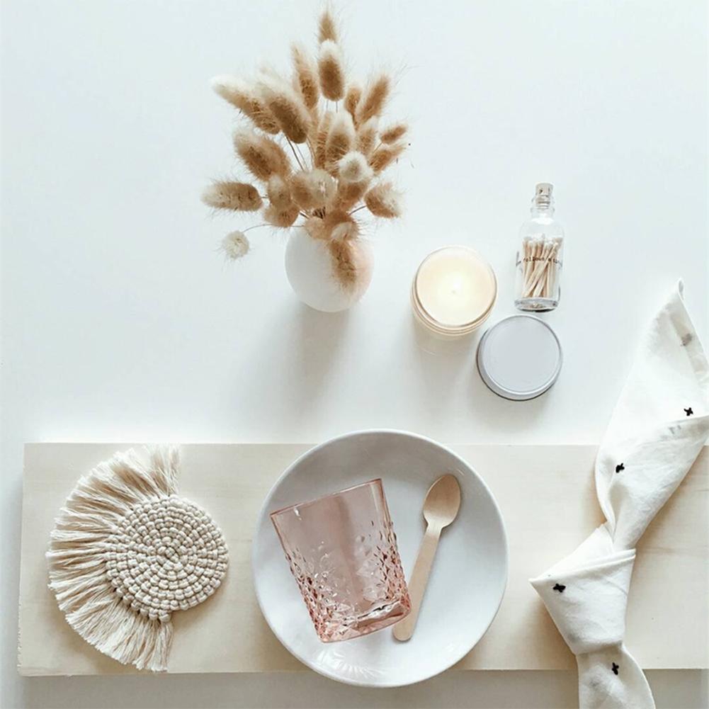 Hand-woven coasters