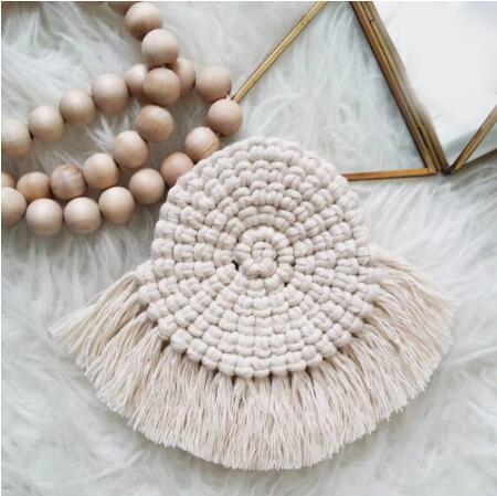 Hand-woven coasters