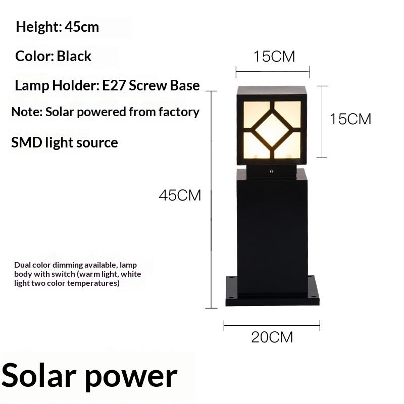 Outdoor Pillar Lights