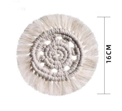 Hand-woven coasters