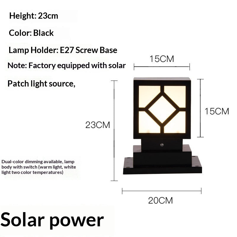 Outdoor Pillar Lights