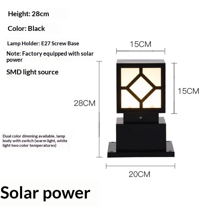Outdoor Pillar Lights