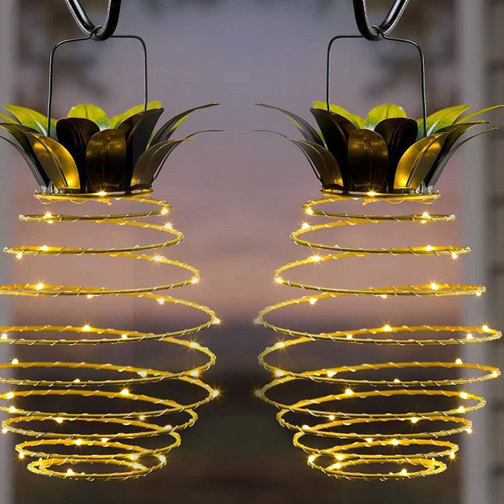 Garden Pineapple Solar Lights